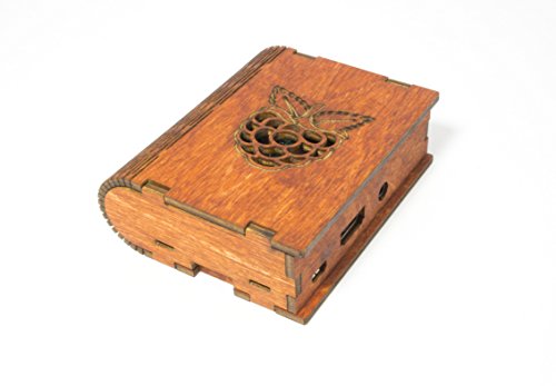 PiBerry Book Case for the Raspberry Pi 3, Pi 2, and Pi B+~ Gunstock