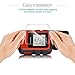 TUSITA [2-PACK Tempered Glass Screen Protector Bundle Compatible with Garmin inReach Mini 2 - HD Clarity Protective Film - Handheld Satellite Communicator Accessories