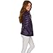 JJMG Women's Packabe Ultra Light Weight Down Coat Short Jacket Outwear Blazer (Medium, Navy)