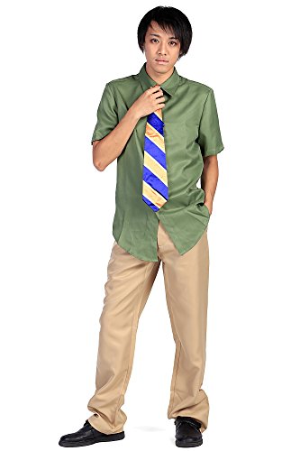 SDWKIT Zootopia Cosplay Costume DMV Officer Three-Toed Sloth Flash Outfit Set V1