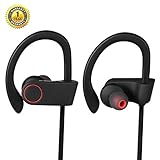 EverDigi Wireless Headphones, Bluetooth Stereo Sports Earbuds with Microphone In-Ear Noise Canceling Earbuds for iPhone and Android