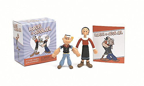 Popeye and Olive Oyl: Collectible Figurines and Illustrated Book (RP Minis) by