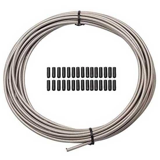 Jagwire Shift Housing 4.5 mm Lex-SL Slick-Lube (10 m) - Titanium Adult Unisex Spare Parts, Titanium, One Size