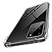 MoKo Compatible with Samsung Galaxy S20 Ultra Case, Reinforced Corner TPU Bumper + Anti-Yellow Transparent Hard Panel Cover Fit Galaxy S20 Ultra 5G 6.9 inch 2020 - Crystal Clear