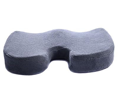 Cushion Seat Pillow Foam Memory Support Coccyx Orthopedic Office Chair Pain Relief
