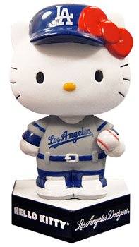 Hello Kitty Dodgers Baseball SGA - 09/09/13 Bobblehead