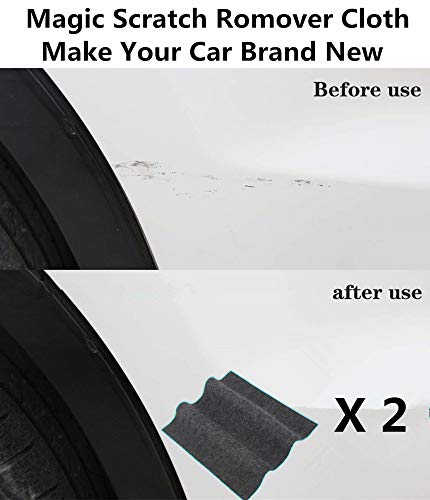 2 Pcs Multipurpose Scratch Remover Cloth for Car-Using Nanotechnology-Fix Car Scratch Repair Cloth Polish for Light Paint Scratches Remover Scuffs on Surface Repair-Repair Scratches