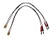 Apex RC Products XT30 Connector Plug -> 4mm Banana Plugs Battery Charge Lead Adapter Cable - 2 Pack 1414