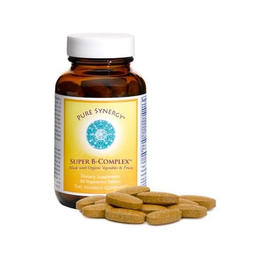 Pure Synergy Organic Super B-Complex - 60 Tabs image