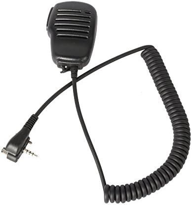 Marvogo Handheld Radio Microphone Remote Lapel Shoulder Speaker Mic for Yaesu Vertex Standard EVX-531 EVX-534 EVX-539 VX-160 VX-210 VX-231 VX-241 Two Way Radio Transceiver Walkie Talkie