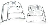 Land Rover Range Rover Sport ABS Chrome Tail Light Covers Set (Fits: 2006-2009 Models)
