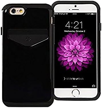 Koolulu IPocket Card Holder Case for Iphone 6-Black