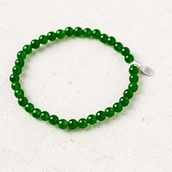 Tiny Rituals GREEN JADE ENERGY BRACELET