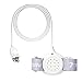 TEQIN Full-Featured Children Ultimate Bedwetting Alarm Moisture Sensor with Sound and Vibration for Kids Boys Girls Potty Trainning