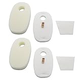 2 Pack Shark 1080FTV320 Foam & Felt Filter Set & 1084FTV320 Post Filter Fits Rocket DeluxePro HV319Q Hand Vac, HV320, HV320W HV321, HV322, HV324Q Designed & Engineered by Best Vacuum Filter