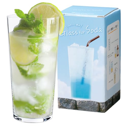 東洋佐々木ガラス タンブラーグラス ソーダ割り グラス 420ml 48個セット 日本製 食洗機対応 グッドデザイン賞 ガラスコップ グラス コップ ビールグラス ハイボールグラス サワーグラス チューハイグラス 薄い ギフト プレゼント 贈り物 BT-20205-JAN-SD