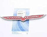 Yoaoo-oem® 1pcs OEM Trailhawk Emblem Trail Nameplate Badge for Jeep Cherokee Red&silver Wing