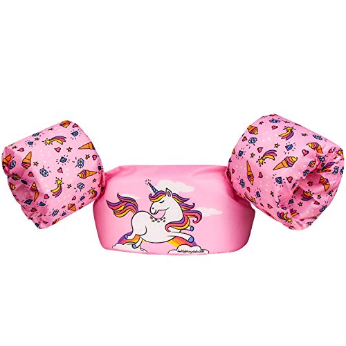 Dark Lightning Kids Swim Vest, 3050 Pounds for Toddler