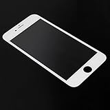 GG MALL S+ Grade Front Outer Glass Lens for iPhone 6 4.7 Screen Repair Replacement Part, Ultra Clean + Halo (LCD Digitizer Not Included, White)
