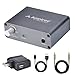 Avantree DAC Digital to Analog Audio Converter Box Adapter with Toslink Optical Cable, Volume Control, TV SPDIF Optical/Coaxial Input, Headphone/Speaker 3.5mm RCA Output - DAC01
