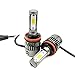 FANTELI H11 (H8, H9) 8000K Ice Blue LED Headlight Bulbs All-in-One Conversion Kit - 72W 8000LM High Beam/Low Beam/Fog Lights Extremely Bright