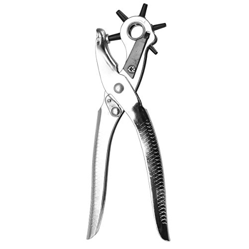3Pcs Leather Belt Card Hole Punch & Eyelet Plier& Snap Button Grommet Tool Kit