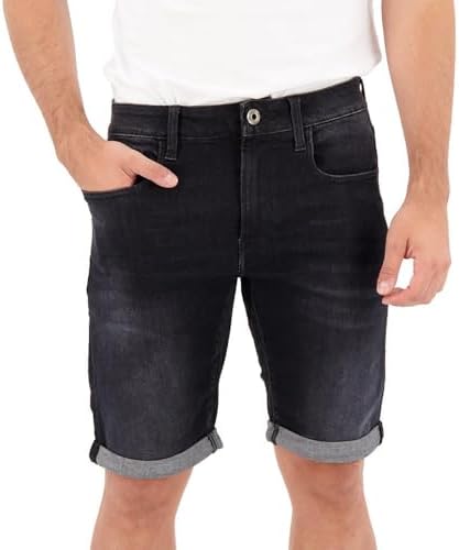3301 Slim Denim Shorts Pantalones cortos, Multicolor (Medium Aged Grey D10481-a634-9887), 29 Hombre