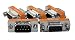 Your Cable Store 5 Pack Serial Port 9 Pin Null Modem Adapter DB9 Male/Female RS232