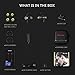 Bluetooth Headphones, Parasom A10 Magnetic Portable Wireless Sports In-ear Stereo Sweatproof Earphones with Mic, Music Streaming, Secure Fit for Sports/Workouts (Black/grey)