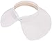Simplicity Women's Summer Foldable Straw Sun Visor w/ Cute Bowtie, 283_White