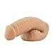Doc Johnson - Pack It - Prosthetic Flaccid Penis - Realistic Size and Feel - Lite (110 g) - Caramel