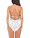 Creabygirls Womens Sexy Swimwear Slim Fit Halter Bikini, Green, Size 2.0