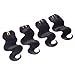 LanQi Brazilian Virgin Hair Body Wave 6Pcs 8