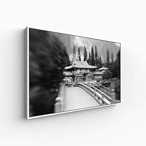 Canvas Wall Art for Living Room, Bedroom Black and White Construction Framed Canvas Prints for Home Decoration Ready to Hang - 16x24 inches