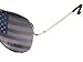 Goson American Flag Mirror Aviator Novelty Decorative Sunglasses (2 Black Combo in Blue Gift Box)