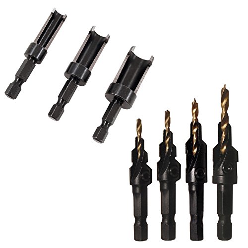 Milescraft 73170003 CounterBit & PlugCutter Bundle