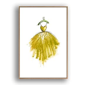 Framed Canvas Wall Art Abstract for Living Room, Bedroom Color Block Canvas Prints for Modern Home Decoration Ready to Hang - 16"x24" inches