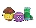 Hey Duggee Small Plush 7 inches bundle with Betty Octopus and Happy Crocodile