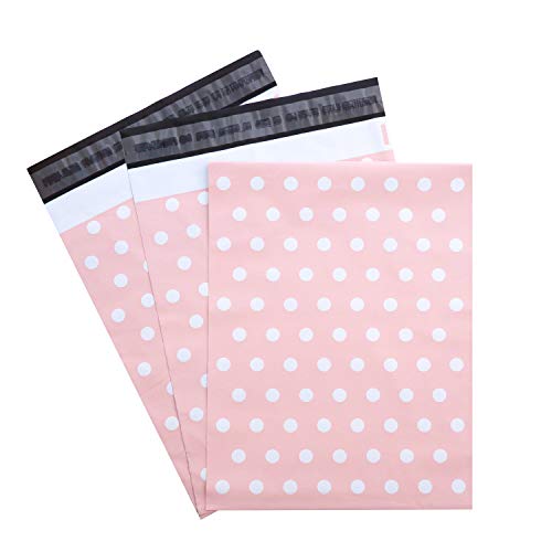 Pink Poly Mailer 100 Pack Pink Matte Finish Plastic Mailing