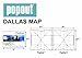 Dallas PopOut Map (PopOut Maps)