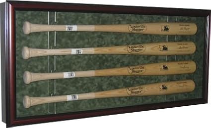 baseball bat display case amazon