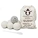 Wool Dryer Balls - Made for Essential Oils 6-Pack, Organic Reusable Natural Aromatherapy Diffuser Clothes Laundry Fabric Softener by Essential Wool