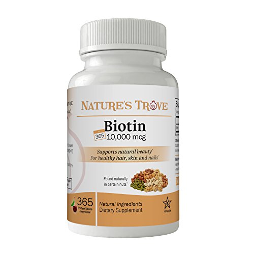Biotin 10,000 mcg maximum strength by nature s trove - …