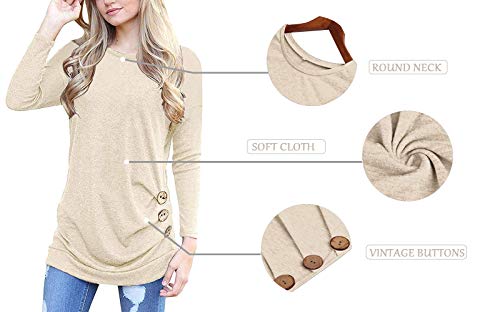 4 MOLERANI+Womens+Casual+Sleeve+Blouse