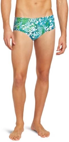 Speedo Men's Endurance+ Snake Bit Brief Swimsuit