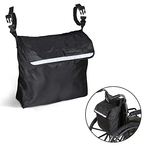 Wheelchair Bag, Womdee Travel Storage Tote, Great Accessory Pack for Your Mobility Devices, Fits Most Scooters, Walkers, Rollators - Manual, Powered Or Electric Wheelchairs - Thumbnail 7