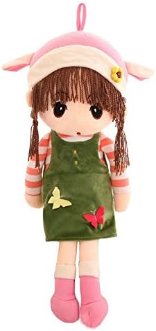 Naray 16 inch Girls Baby Snuggle Plush Toy Dolls Kawaii Colorful Clothing Stuffed Doll