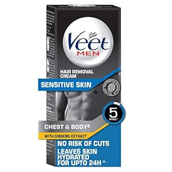 Buy Veet Hair Removal Cream For Men Sensitive Skin 100g Online