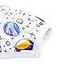 Langsprit Baby Bib with Sleeves-Waterproof Long Sleeve Bib for Babies/Infant/Toddler Smock Baby with Pocket(6-24 Months),Planet