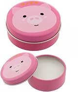 Puckator Adoramals Panda Pig Tiger Bear Lip Balm Tin Set - Moisturising Lip Care view 2